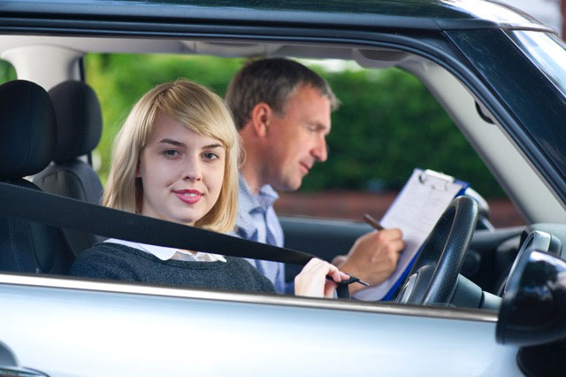 Damaged Driving Instructors Car Damaged Driving Instructors Car